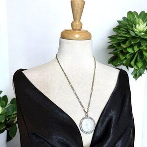 Vintage 1776 Bicentennial Coin Pendant on a 22” Chain Necklace